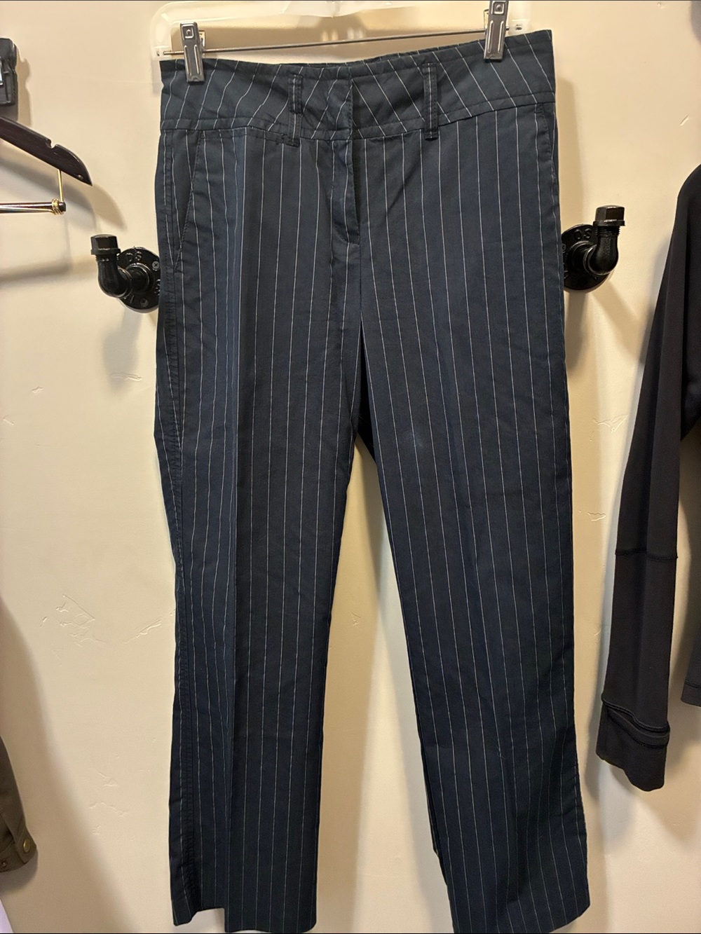 Tommy Hilfiger Dark Blue Pinstripe Dress Pants Size 4